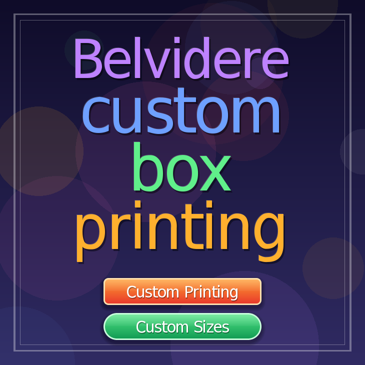 Belvidere custom box printing
