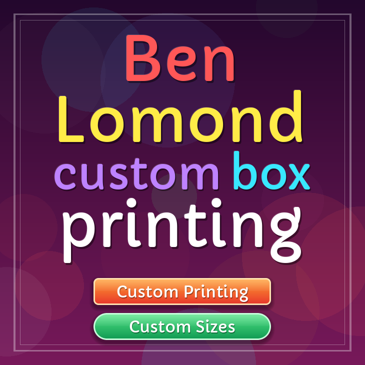 Ben Lomond custom box printing