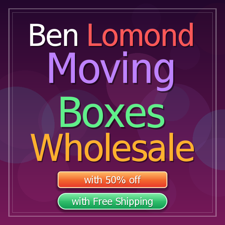 Ben Lomond moving boxes