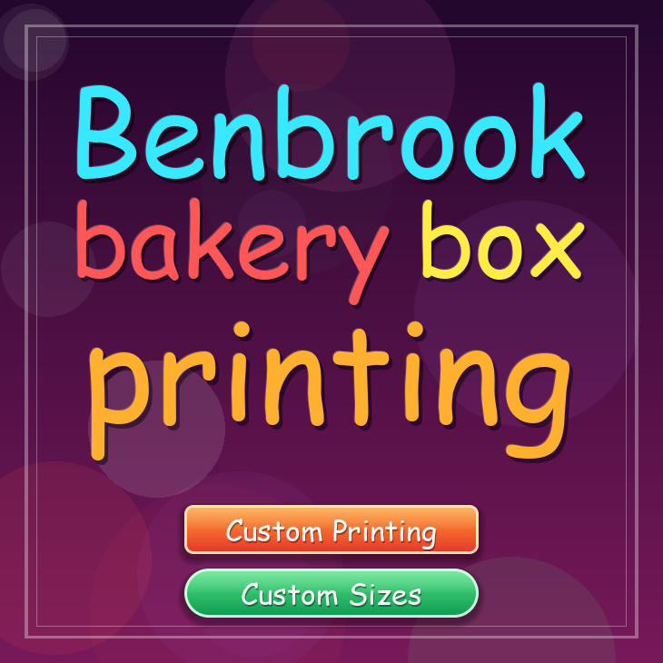 Benbrook bakery box printing