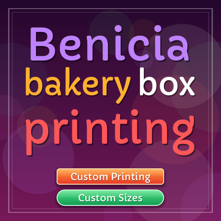 Benicia bakery box printing