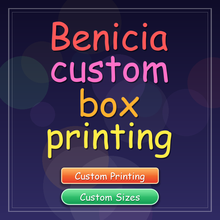 Benicia custom box printing