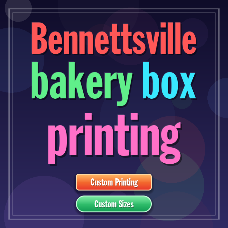 Bennettsville bakery box printing