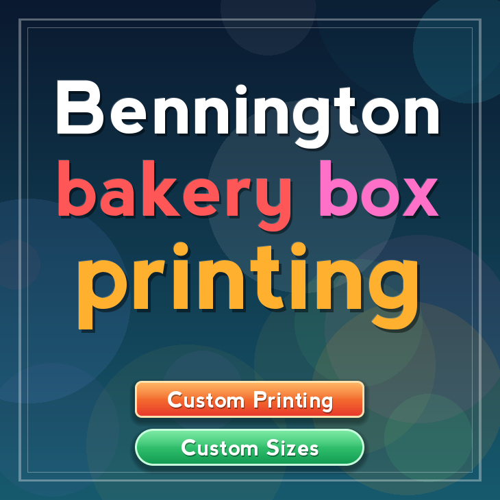 Bennington bakery box printing