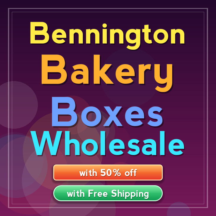 Bennington bakery boxes