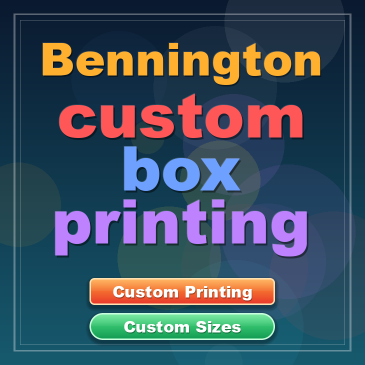Bennington custom box printing