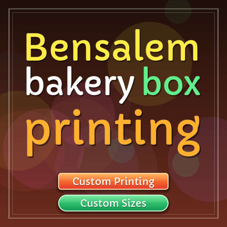 Bensalem bakery box printing