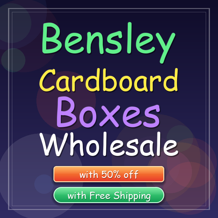 Bensley cardboard boxes
