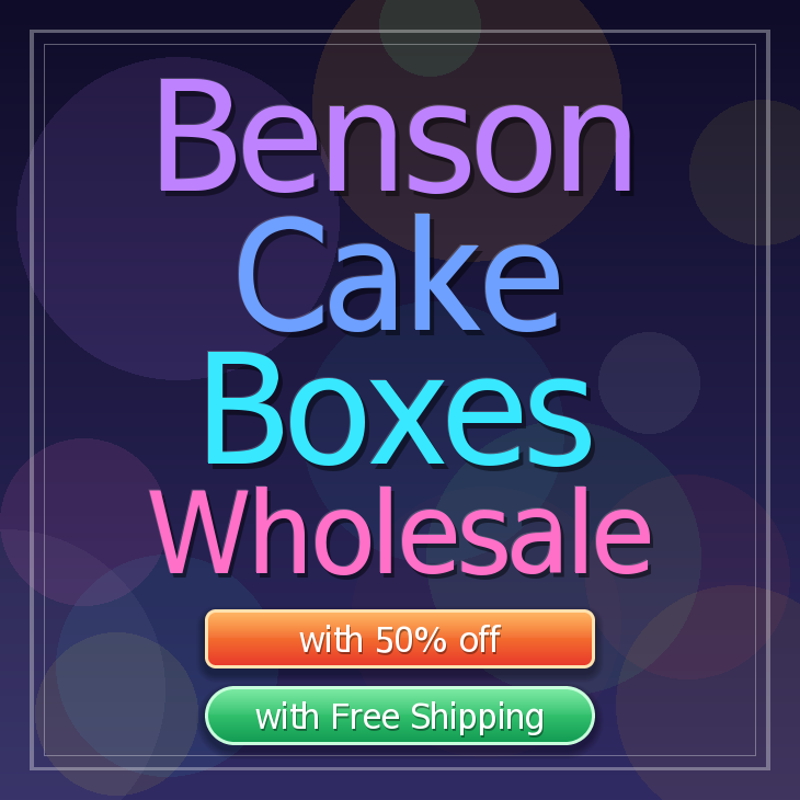 Benson cake boxes
