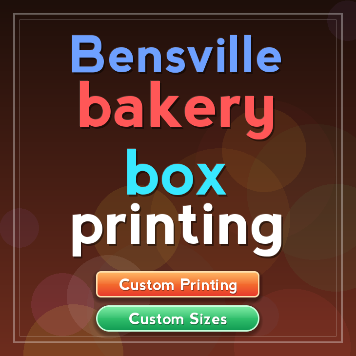 Bensville bakery box printing