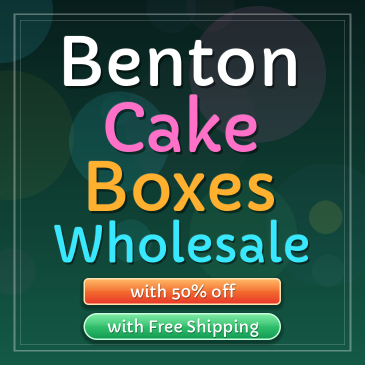 Benton cake boxes