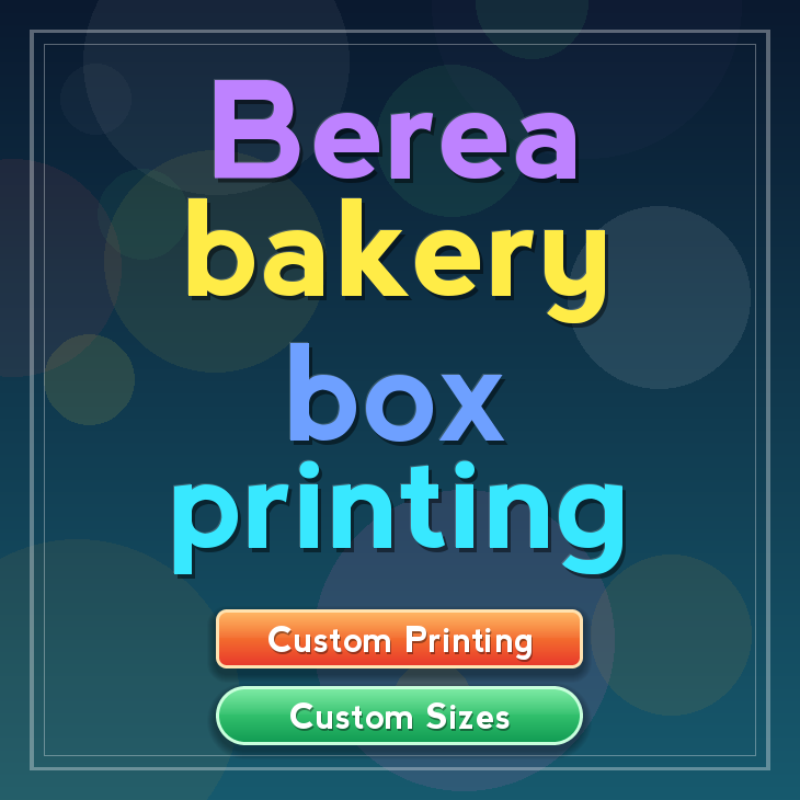 Berea bakery box printing