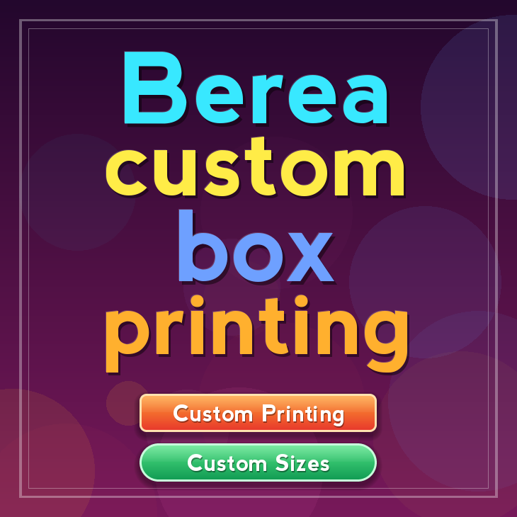 Berea custom box printing