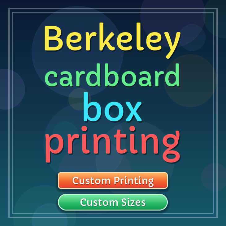 Berkeley cardboard box printing