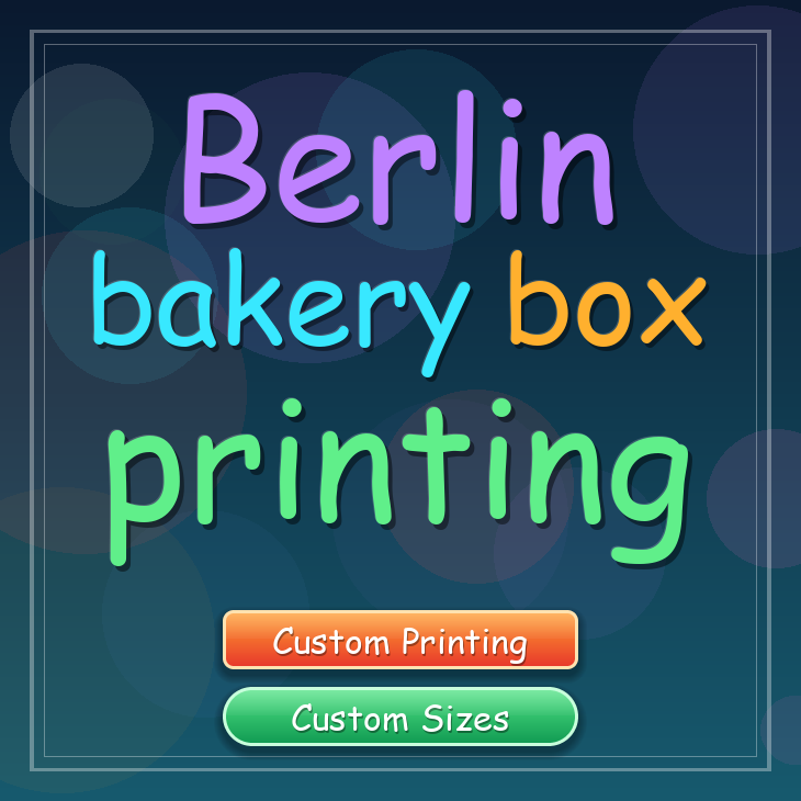 Berlin bakery box printing