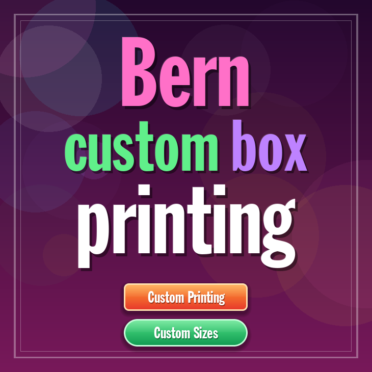Bern custom box printing