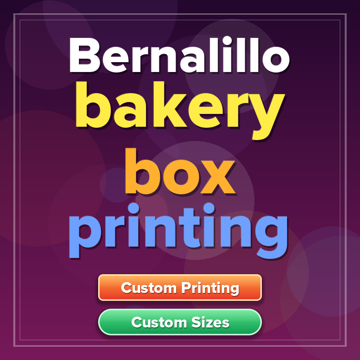 Bernalillo bakery box printing