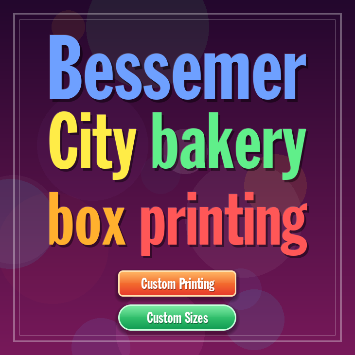 Bessemer City bakery box printing
