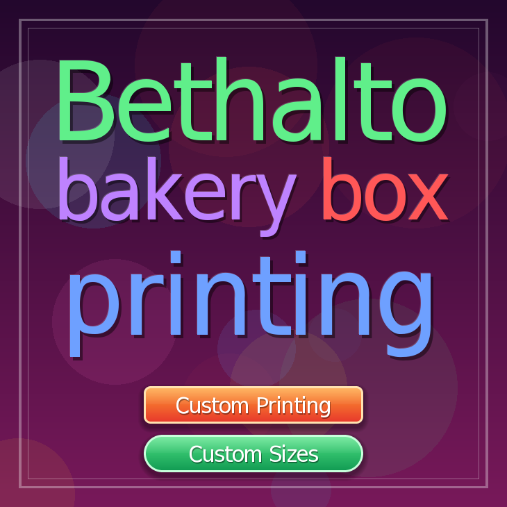 Bethalto bakery box printing