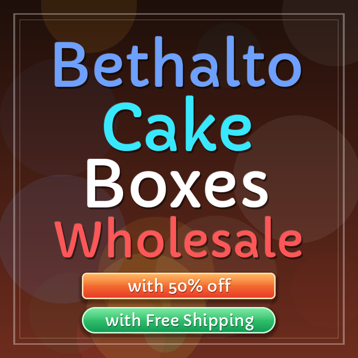 Bethalto cake boxes