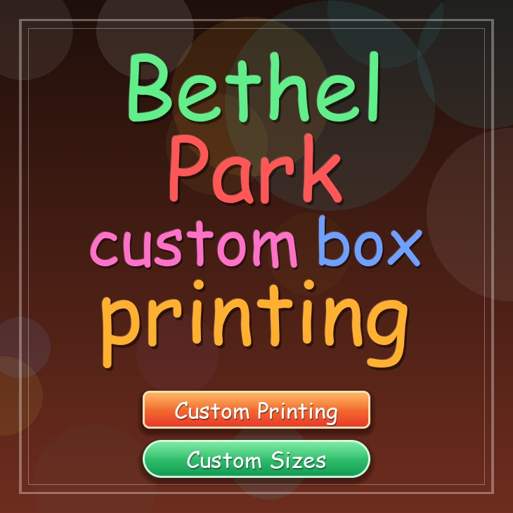 Bethel Park custom box printing