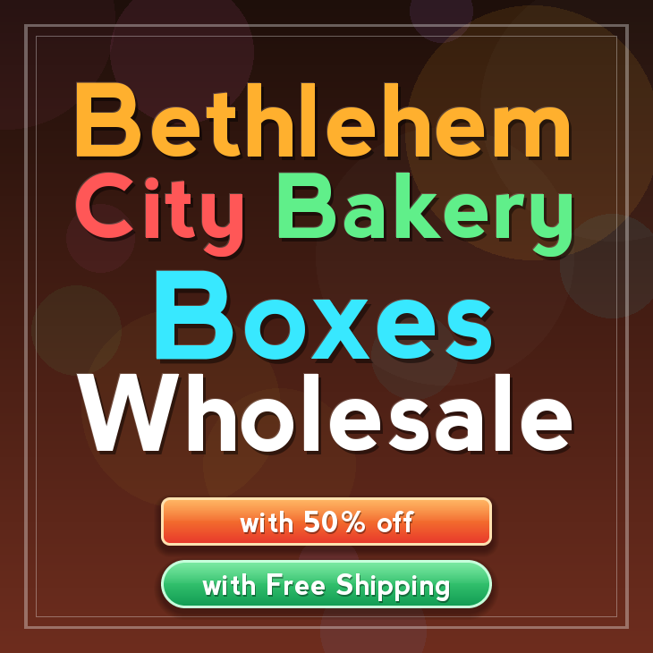 Bethlehem City bakery boxes