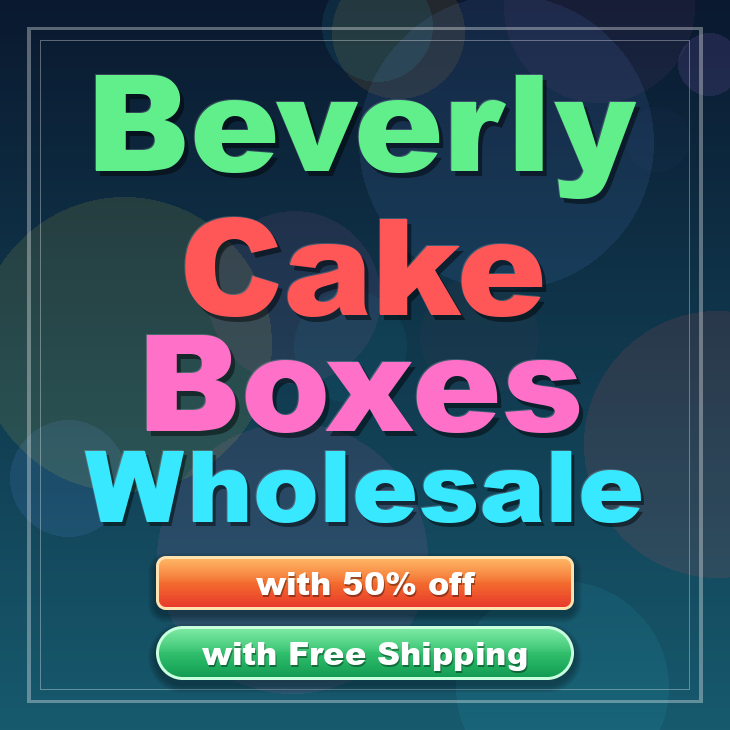 Beverly cake boxes