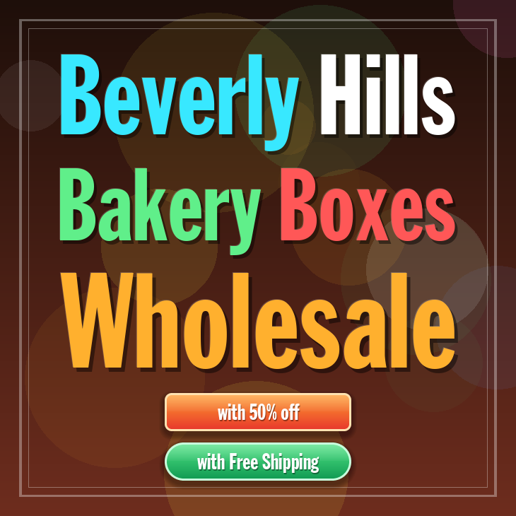 Beverly Hills bakery boxes