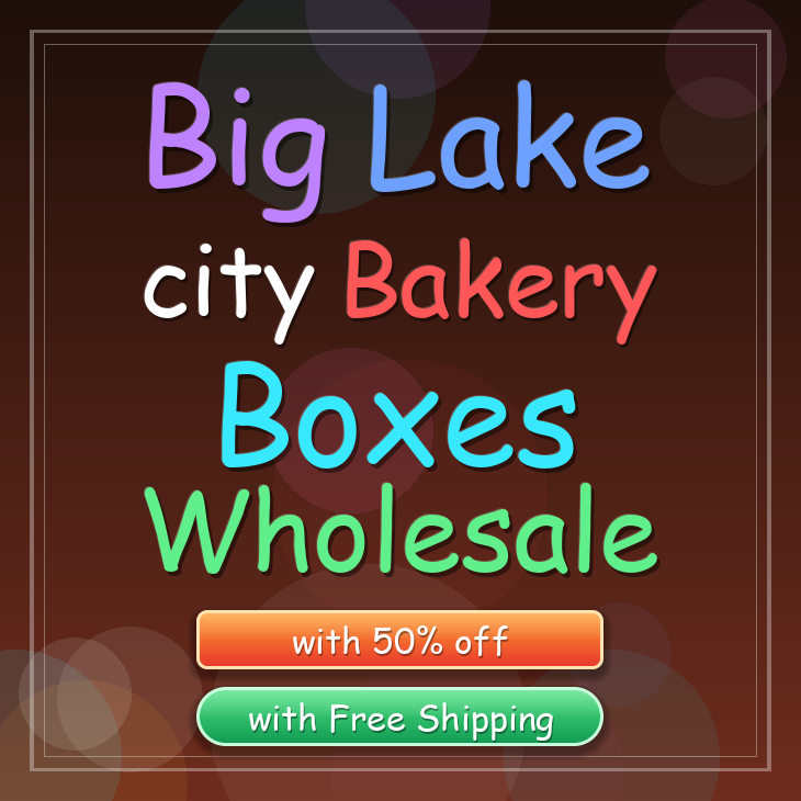 Big Lake City bakery boxes