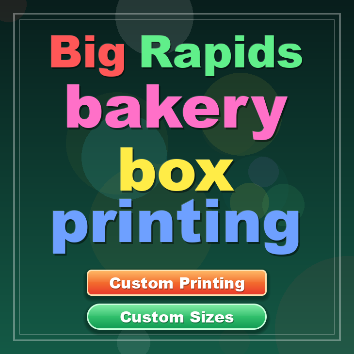 Big Rapids bakery box printing