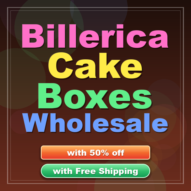 Billerica cake boxes
