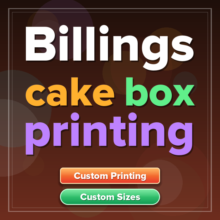 Billings cake box printing
