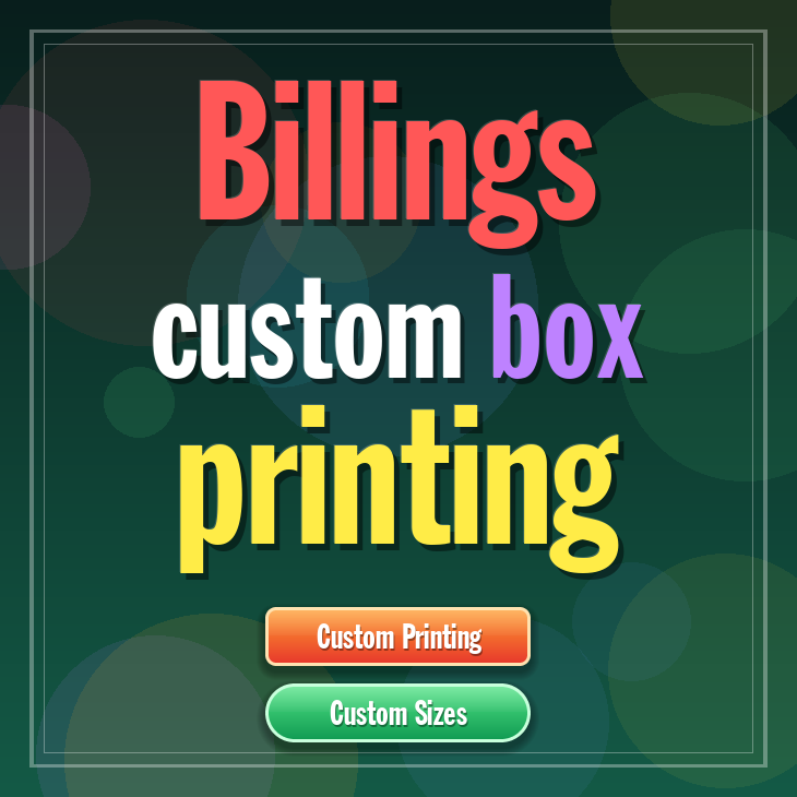 Billings custom box printing