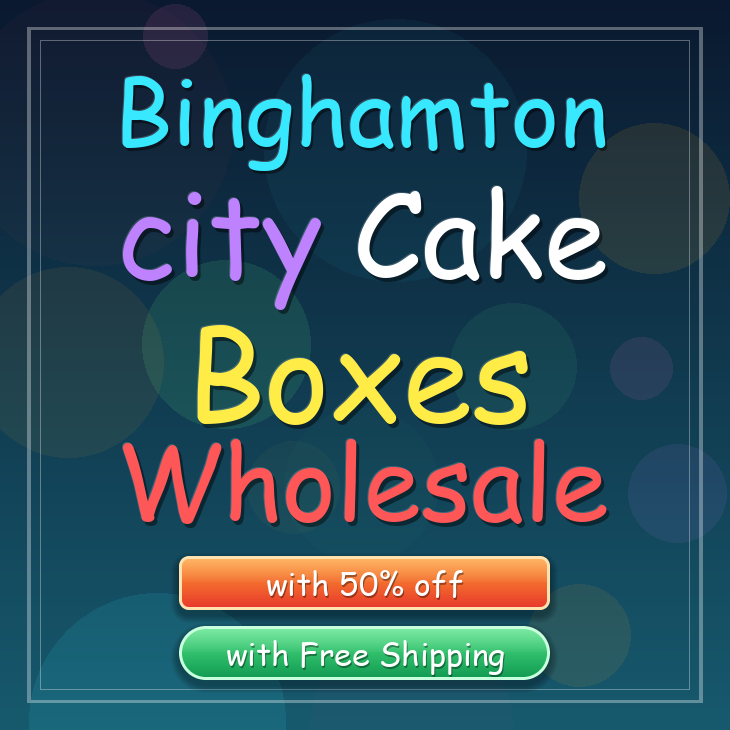 Binghamton city cake boxes