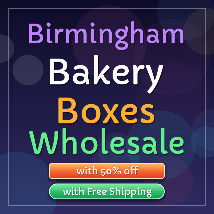 Birmingham bakery boxes