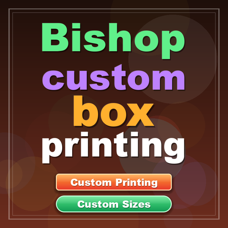 Bishop custom box printing