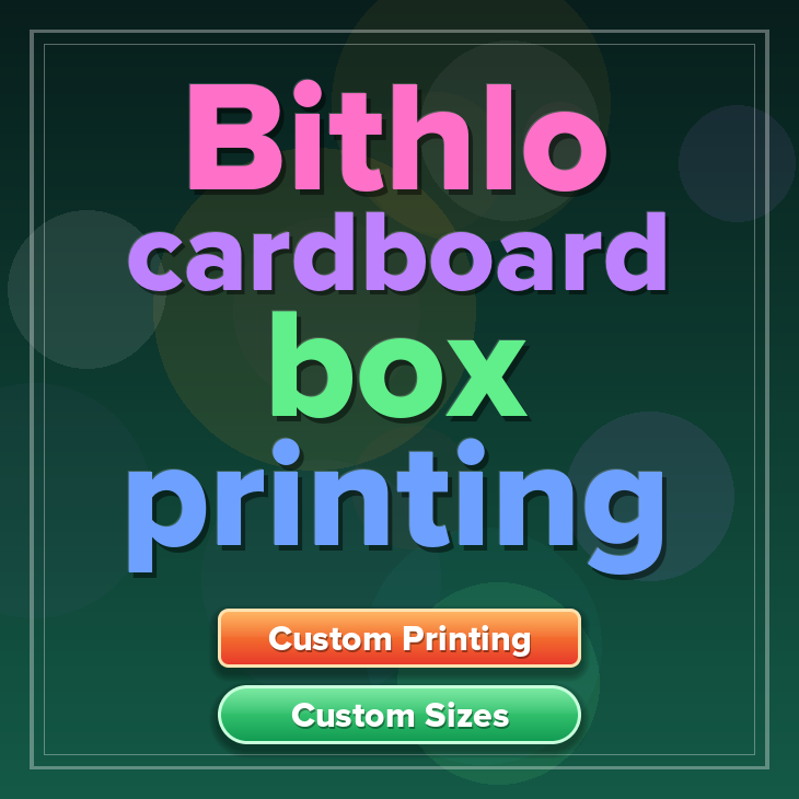 Bithlo cardboard box printing