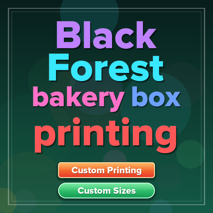 Black Forest bakery box printing