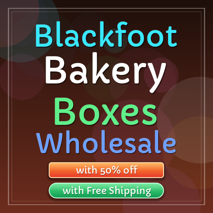 Blackfoot bakery boxes