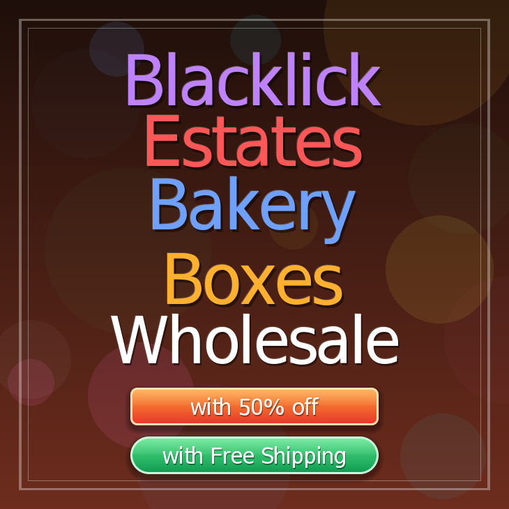 Blacklick Estates bakery boxes