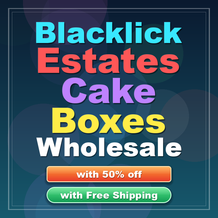 Blacklick Estates cake boxes