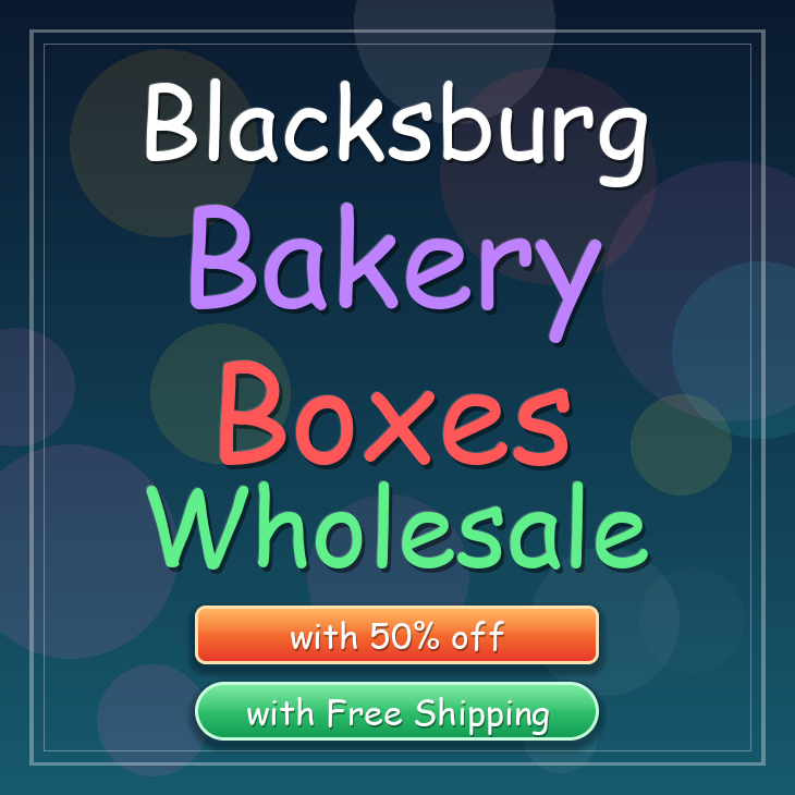 Blacksburg bakery boxes