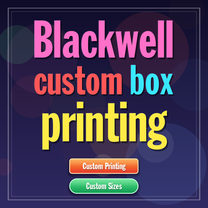 Blackwell custom box printing