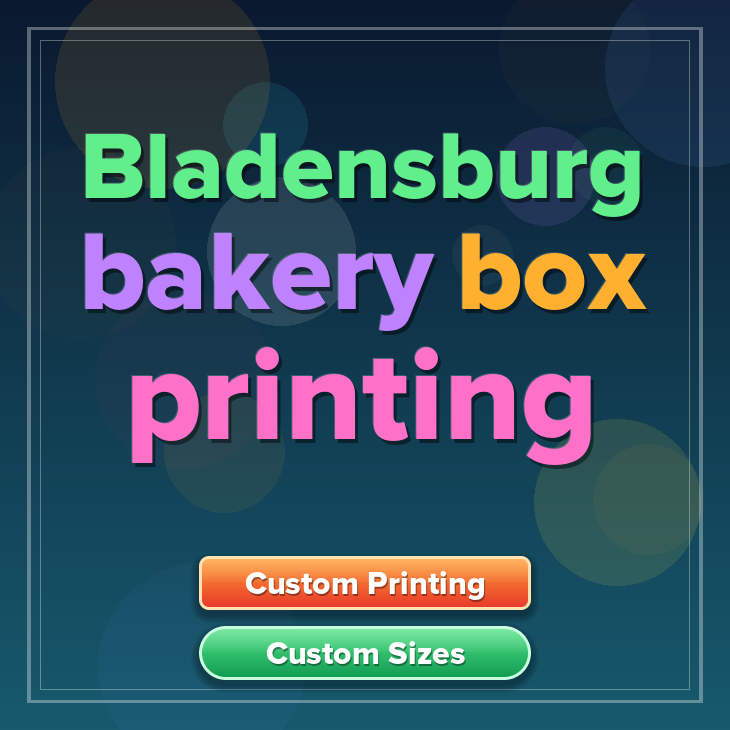 Bladensburg bakery box printing