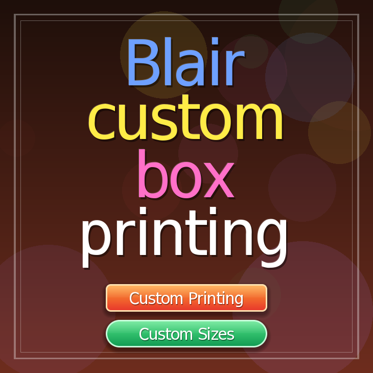 Blair custom box printing