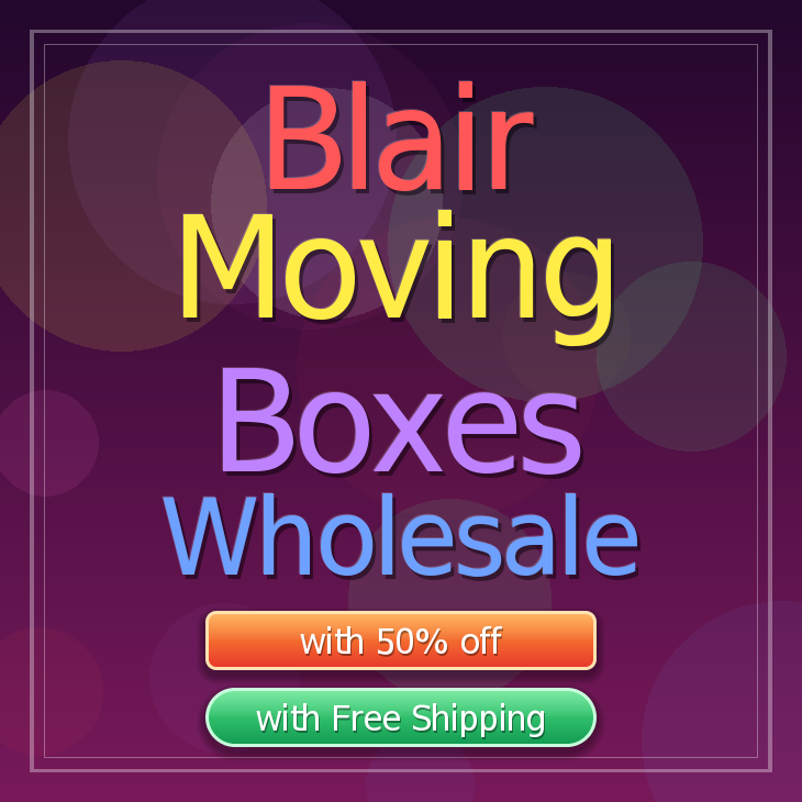 Blair moving boxes