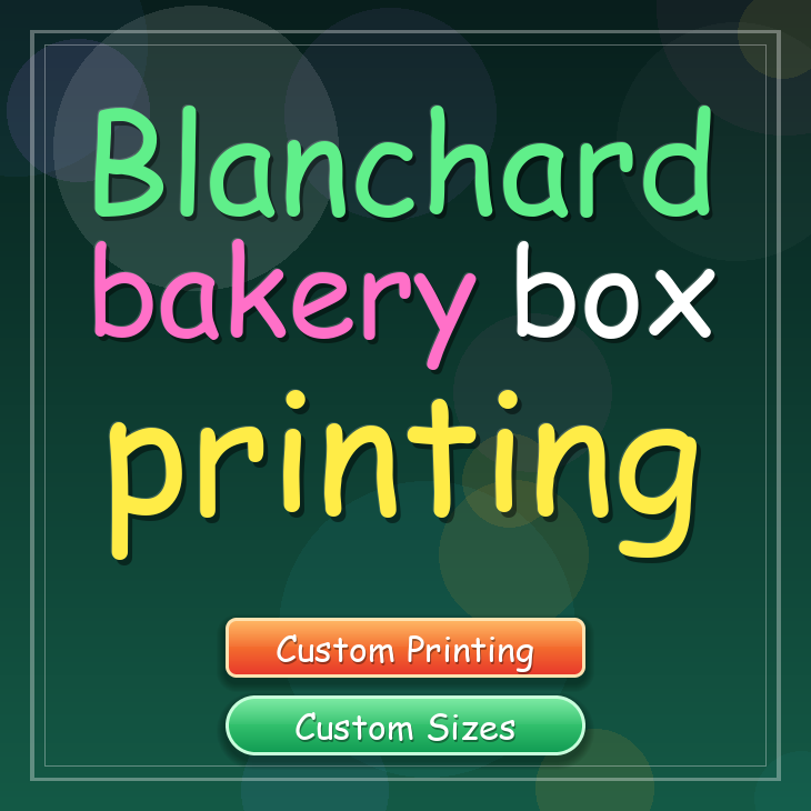 Blanchard bakery box printing