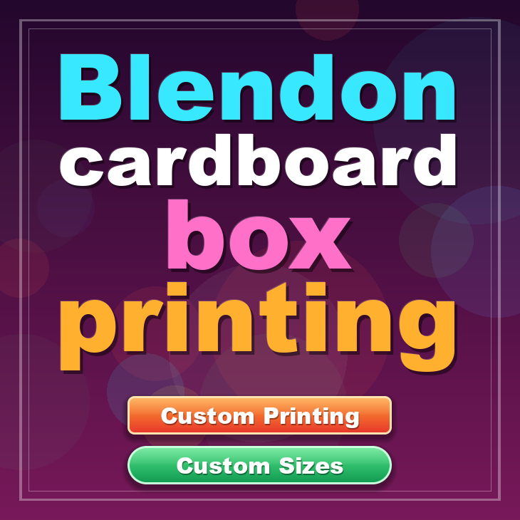 Blendon cardboard box printing