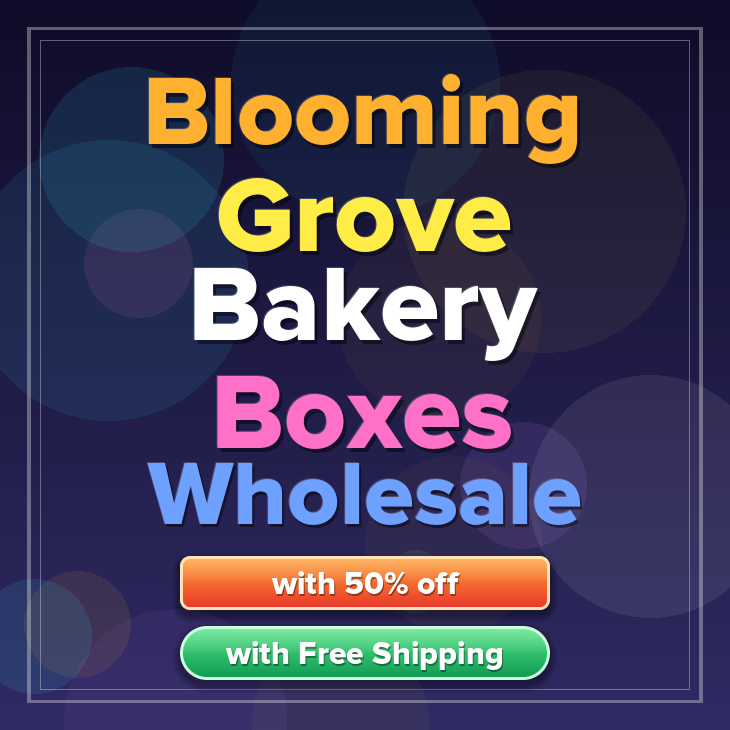 Blooming Grove bakery boxes