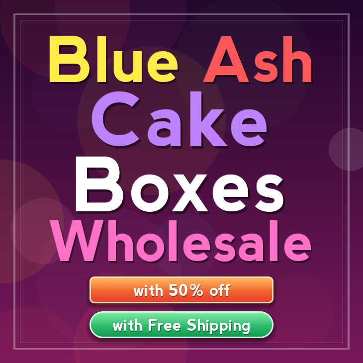 Blue Ash cake boxes